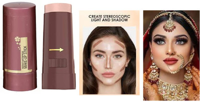 Jiwoo Concealer for Face Makeup | Medium to High Coverage | Crease Resistant  Concealer(beige, 15 g)