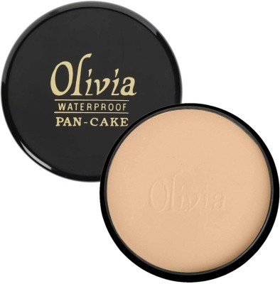 Olivia WATERPROOF PAN-CAKE 27(SUN TONE) Compact(BLACK, 12 ml)