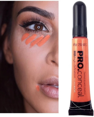Herrlich Pro ConcealerFull Coverage Liquid  Concealer(ORANGE, 8 ml)