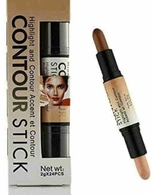 Dexklut 2in1 contour stick concealer with full coverage  Concealer(Multicolour, 10 g)