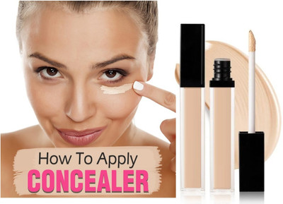 NADJA NEW FULL COVERAGE LIQUID CONCEALER FOR MATTE FINISH MKAEUP Concealer(IVORY, 8 g)