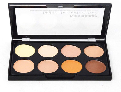 K.Y.L.Plus 3in1 Brighten, Contour, Concealer Natural Palette 25g with Aloevera Cream Concealer(Multicolour, 25 g)