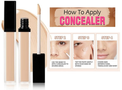 NADJA BEST LIQUID CONCEALER HIGH COVERAGE FOR MATTE FINISH MAKEUP Concealer(IVORY, 8 ml)