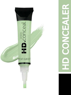 Herrlich Full Coverage Makeup pro concealer  Concealer(GREEN, 8 g)