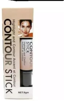 Liptick Foundation for Glowing Skin contour stick pack of 1 Concealer(brown, 8 g)