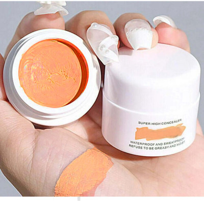 AFARAXIA Full Coverage Waterproof | Blendable | Long-lasting | Matte  Concealer(oarnge, 12 g)