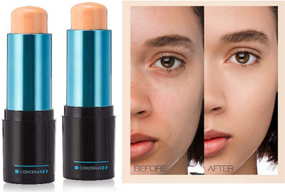 ADJD Combo Cover Concealer Stick - Full Coverage Concealer for Dark Circles  Concealer(SOFT Beige, 20 g)