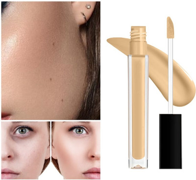 BLUEMERMAID High coverage Liquid Concealer natural matte finish Concealer(IVORY, 6 ml)