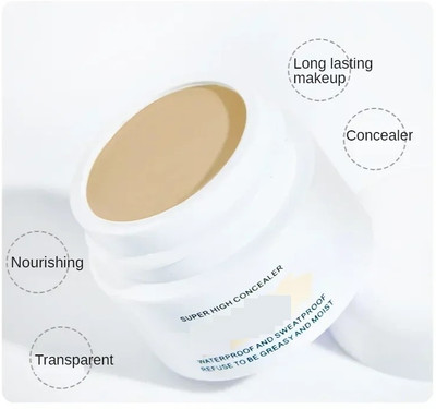GABBU High Coverage  Concealer(ivory, 12 g)