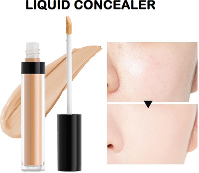 KAIASHA Liquid Concealer Full Coverage Natural,PACK OF - 1 Concealer(BEIGE, 6 ml)