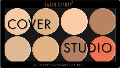 SWISS BEAUTY Cover Studio Ultra Base Concealer Palette - 02 Concealer(Multi-02, 19 g)