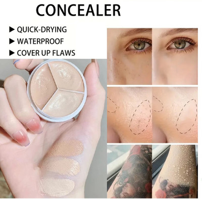 tanvi27 New Full Coverage Concealer Cream Concealer(Multi Color, 10.5 g)