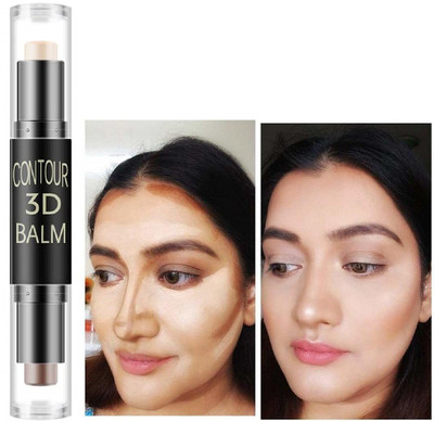 Emijun Highlighter and Contour Stick Highlighter (cream)  Concealer(BEIGE, 8 ml)