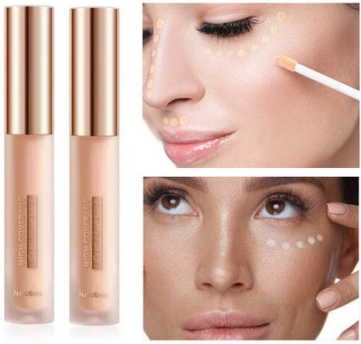 GABBU Full Coverage Liquid Concealer Creamy Concealer(IVORY, 12 g)