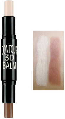 JANOST HD Perfect Long Stay 2 IN 1 Contour And Highlighter Concealer Stick Concealer(BEIGE, 8 g)