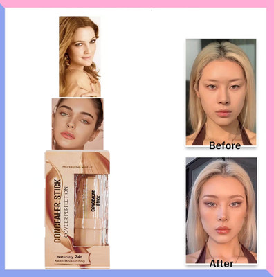 Sheny amazing Waterproof, Oil Free Base Concealer Stick Concealer(beige, 3.8 g)