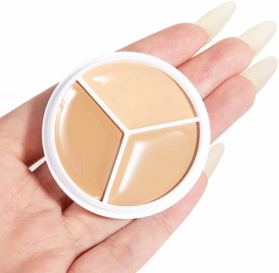 NYLI Professional tfit 3 In 1 Concealer Hides Flaws & Dark Circles with Soft Focus, Full Coverage Concealer(Multicolor, 15 g)
