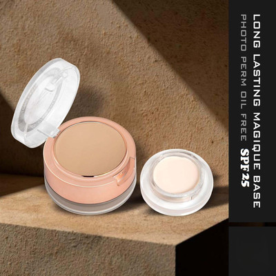 nn 2-in-1 Oil-Free Primer and Concealer: Long-Lasting Base for Flawless Look Concealer(Beige, 9 g)