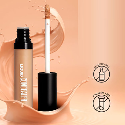 Sheny Full-Coverage, Highly-Pigmented Face  Concealer(BEIGE, 10 ml)