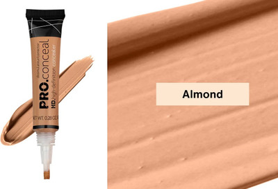 JANOST Pro Natural High Definition Full Coverage Concealer Long Stay Concealer(Almond, 8 g)