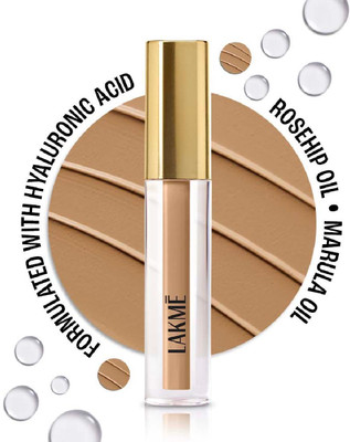 Lakmé 9to5 Hya Matte Liquid Concealer Almond 2ml Concealer(Almond, 2 ml)