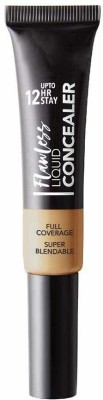 YAWI PROFESSIONAL MAKE UP BASE LIQUID CREAMY CONCEALER FOR FACE GLOW Concealer(CARAMEL, 17 ml)