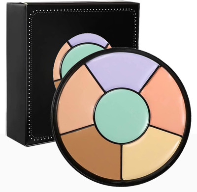 wryak Cosmetics Natural Pro Concealer Palette-Corrector, Medium |Conceal Concealer(Multicolour, 15 g)