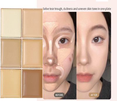 WOONGMI Concealer for Face Makeup | Medium to High Coverage Concelear For Womens Concealer(Multi, 12 g)