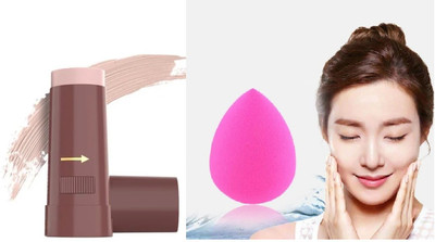 AFARAXIA natural shade Waterproof Make Up Stick High Coverage Concealer foundation// Concealer(natural, 12 ml)
