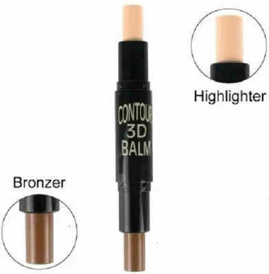 GABBU 3D CONTOUR CONCEALER HIGHLIGHTER STICK Concealer(BEIGE, 6.2 g)