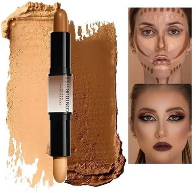 GABBU Highlighter and Contour Stick Highlighter (cream) Concealer(Ivory, Beige, 4 g)