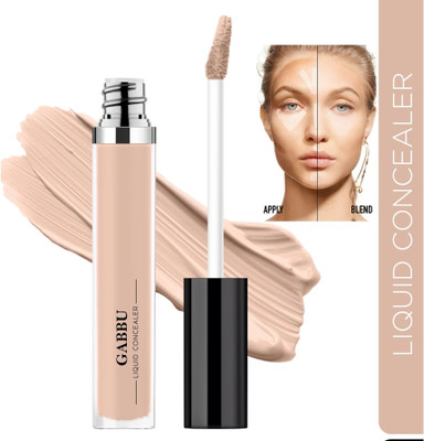 GABBU Lightweight & Creamy Formula Concealer Ivory Concealer(ivory, 7 ml)