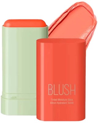 Jiwoo key makeup Base Blusher (peach) Concealer(peach, 18 g)