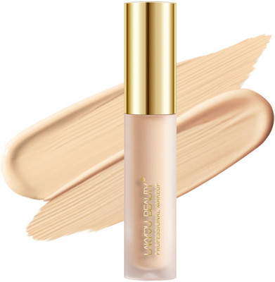 Lakyou Beauty High Coverage Liquid Concealers | Lightweight | Full Coverage | Smooth Finish Concealer(02(Soft Ivory), 5.5 ml)