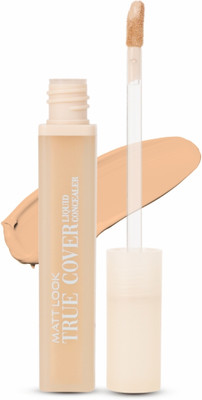 MATTLOOK True Cover Full Coverage Ultra Blendable Long Lasting Lightweight Liquid Concealer(25 Soft Beige, 5.2 ml)