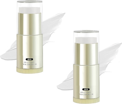 GABBU BEST INSTANT WATERPROOF CONCEALER MAKE-UP STICK Concealer(white, 36 g)