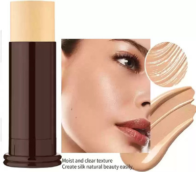 Jiwoo Oil Free Roll On Makeup Matte Foundation Concealer Panstick Concealer(beige, 14.2 g)