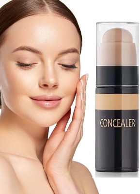 Latixmat Professional Matte & Waterproof Concealer Stick Concealer(Ivory, 6 ml)