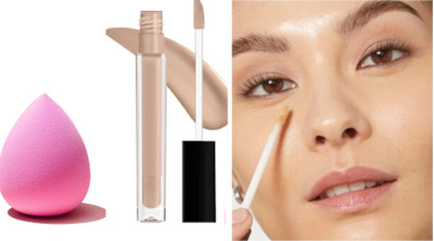 Jiwoo Liquid Concealer With Full Coverage |Easily Blendable  Concealer(IVORY, 6 ml)