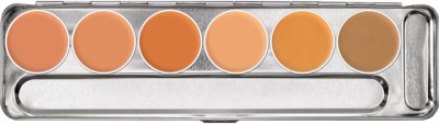 MN Concealer Palette of 6 Shades Concealer(Multicolor, 48 ml)