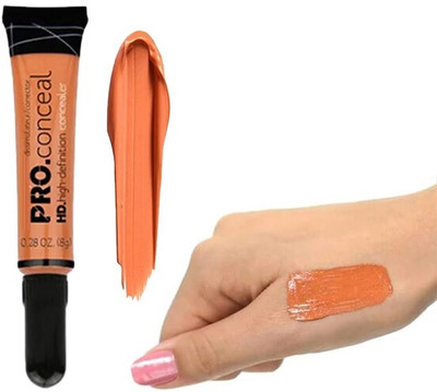 USBK Pro Conceal High-Definition  Concealer(ORANGE, 8 g)