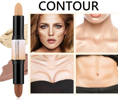 USBK 2 in 1 Makeup Shading Stick Cruelty Free Makeup Concealer(BEIGE, COFFEE, 8 g)