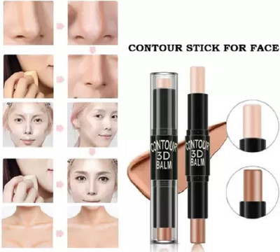 LILLYAMOR SUPER 3D CONTOUR CONCEALER HIGHLIGHTER STICK WITH GLAMOROUS GLOW SKIN Concealer(BEIGE, 6.2 g)