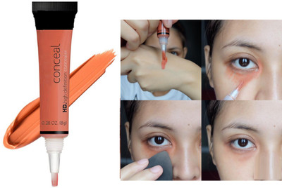GABBU Best Conceal Hd  Concealer(ORANGE, 8 g)
