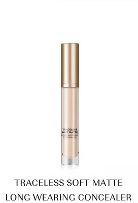 tanvi27 Traceless Soft Matte Liquid Concealer Long Wearing Concealer(Natural, 6 ml)