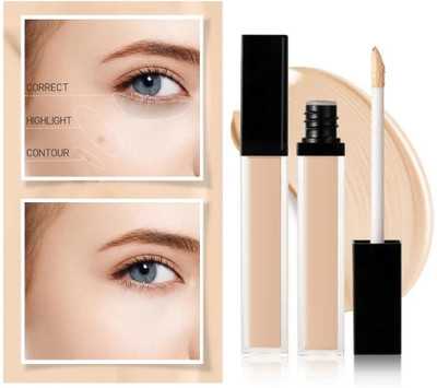 NADJA FULL COVERAGE LIQUID CONCEALER FOR MATTE FINISH MKAEUP Concealer(IVORY, 8 g)