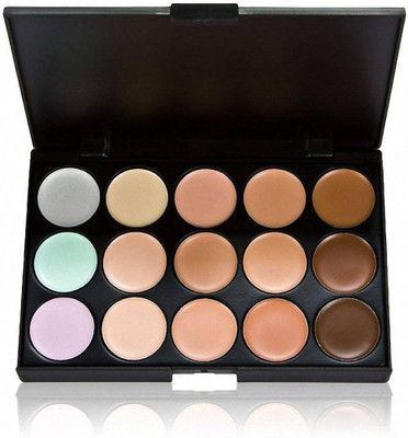 YAWI foundation palette waterproof cc cream  Foundation(Beige, 15 g)