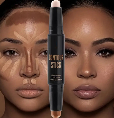 luzimaisa Long-Lasting Concealer, Covers Dark Circles Concealer Stick Concealer(MULTICOLOR, 4 g)
