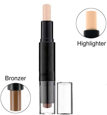 FELICECHIARA Face Care Highlighter and Contour Stick cream Concealer(peppy Beige, 10 g)