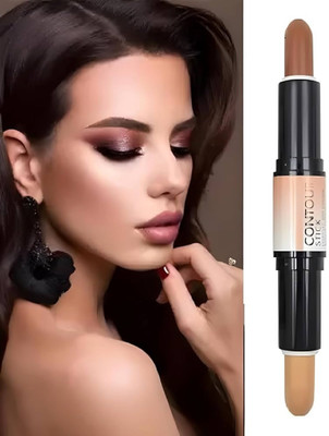 USBK Dual-ended Contour Stick Creamy Texture Concealer(BEIGE, COFFEE, 8 g)